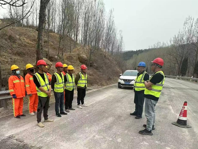 【一提三保】S232张鲁线修复养护工程项目部积极应对大风极端天气预警