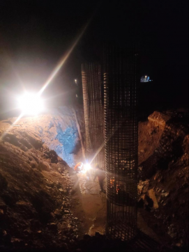 第二工程公司沭河生态路工程动态
